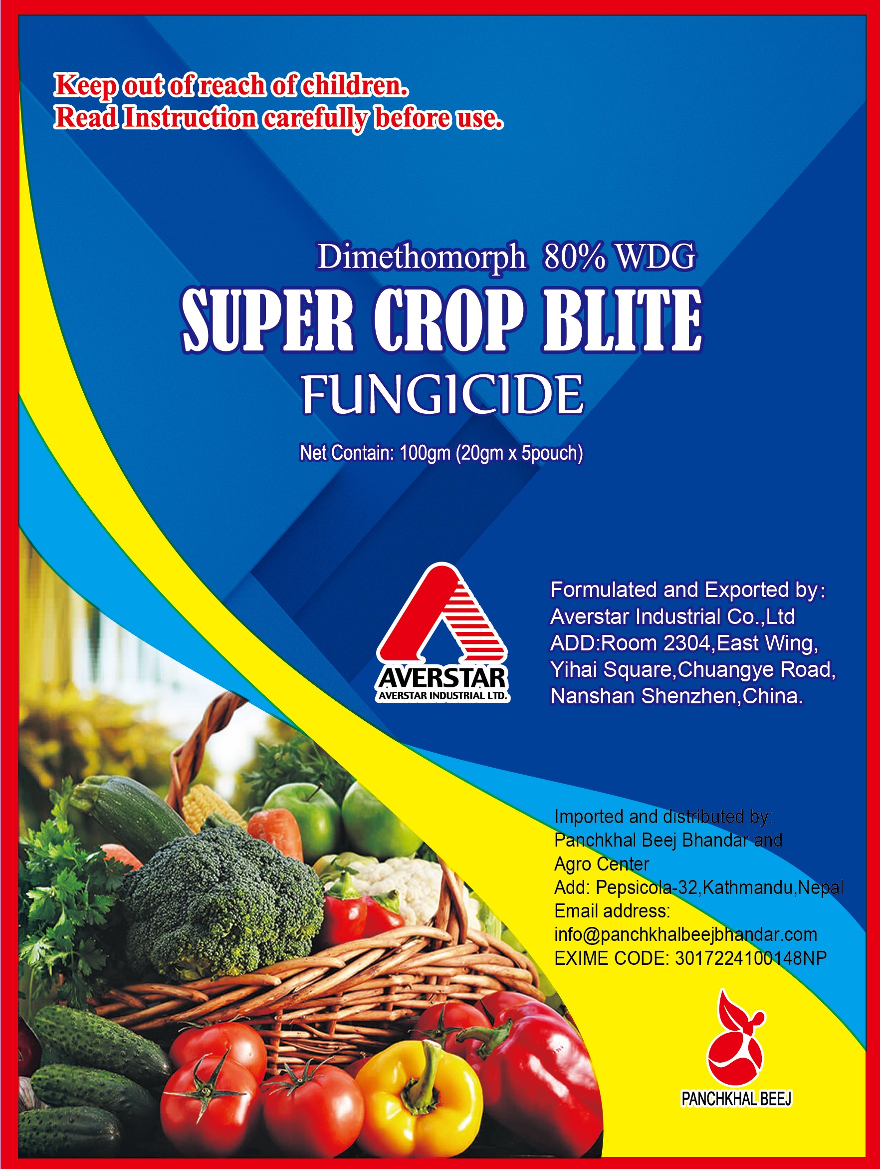 Super Crop Blite (Dimethomorph 80% WDG)